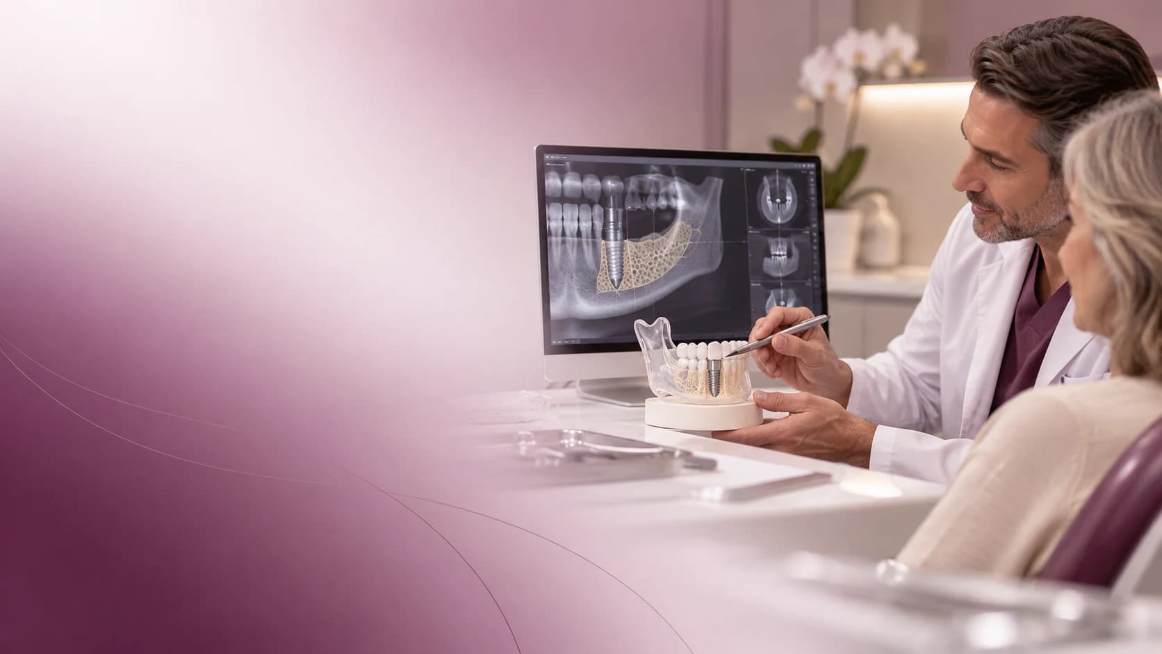 Planejamento cirúrgico para regeneração e enxerto ósseo dentário