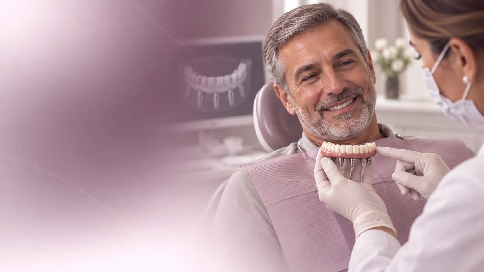 Reabilitação oral com prótese sobre implantes dentários
