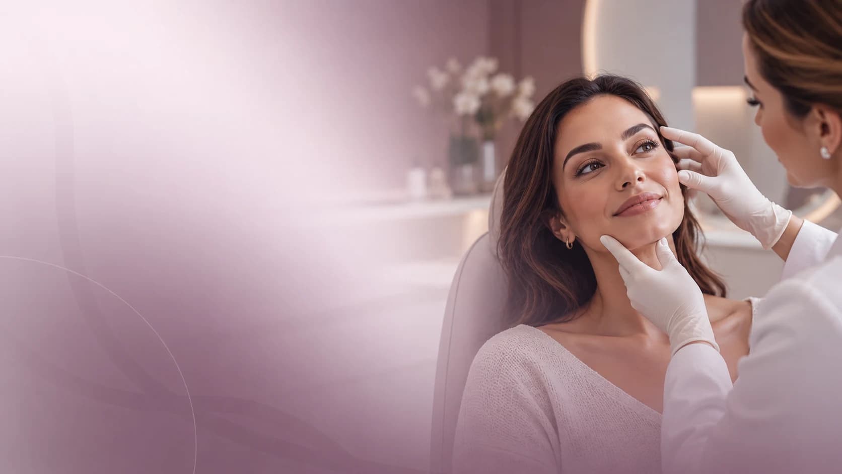 Análise estética das proporções e equilíbrio do terço facial