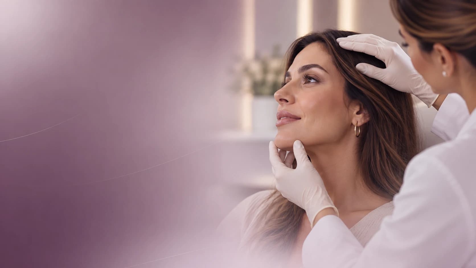 Avaliação do perfil facial integrando nariz, lábios e mento