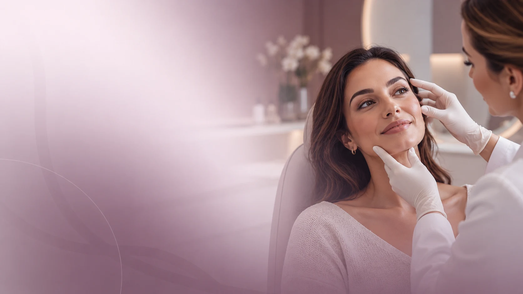 Análise estética das proporções e equilíbrio do terço facial